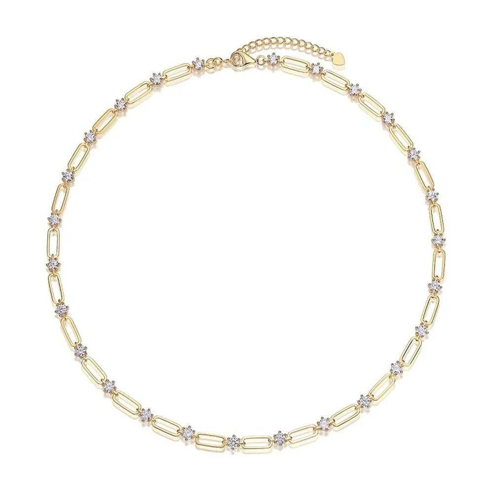 Tristis Jewelry GoldenTennis™ Necklace