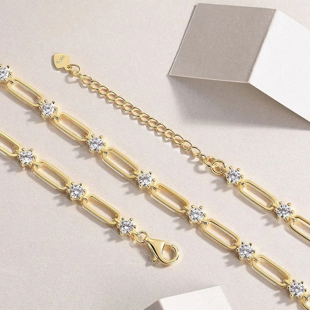 Tristis Jewelry GoldenTennis™ Necklace