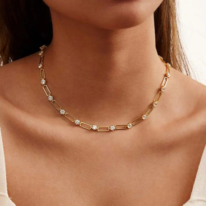 Tristis Jewelry GoldenTennis™ Necklace